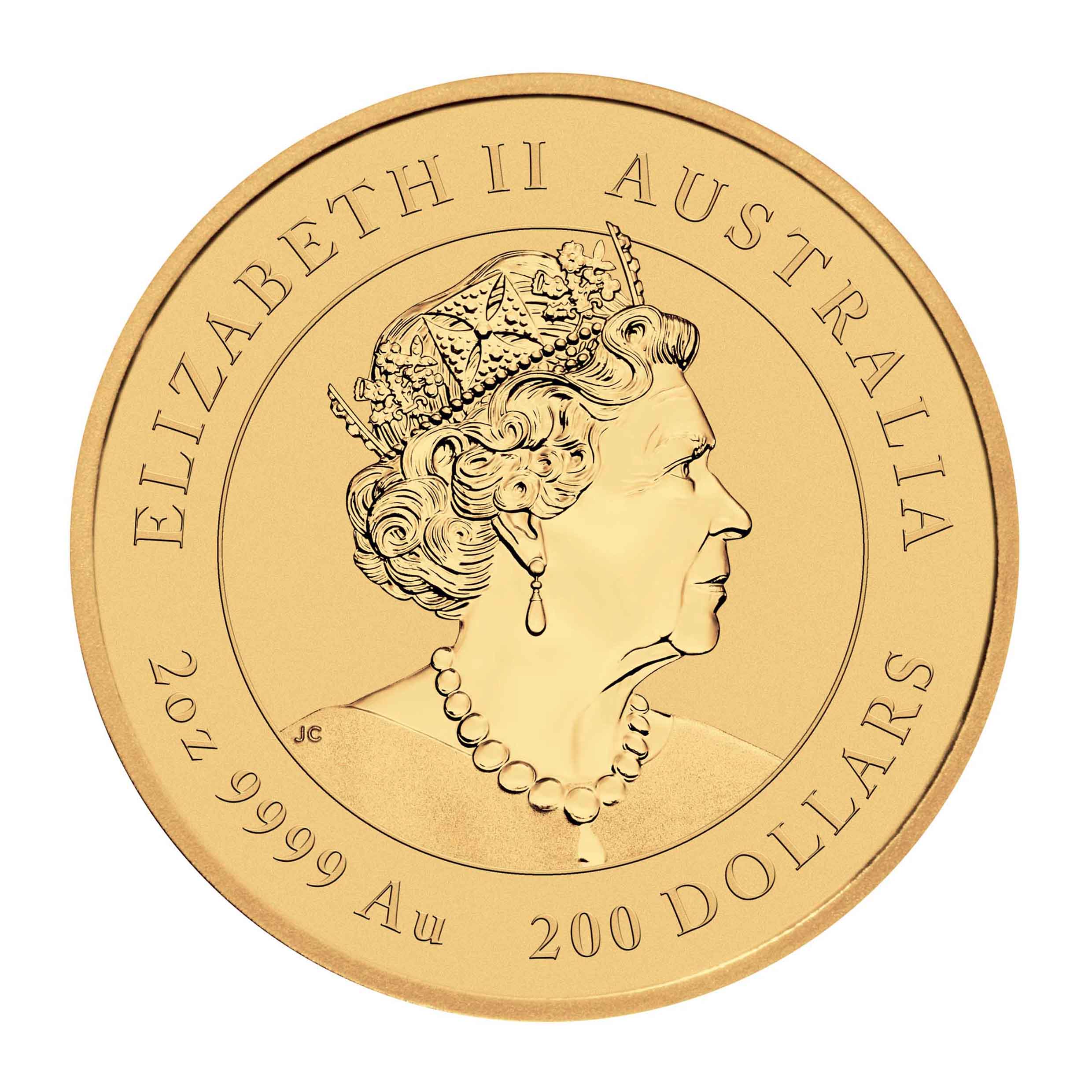 2oz Year of the Tiger Gold Coin - Perth Mint - Image 2