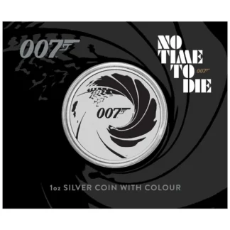 1oz 007 James Bond Silver Coin - Perth Mint