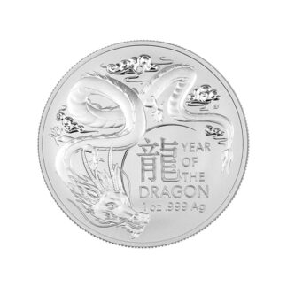 1oz Year of the Dragon Silver Coin - Royal Australian Mint