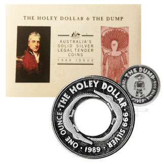 1.25oz The Holey Dollar & The Dump Silver Coins - Royal Australian Mint