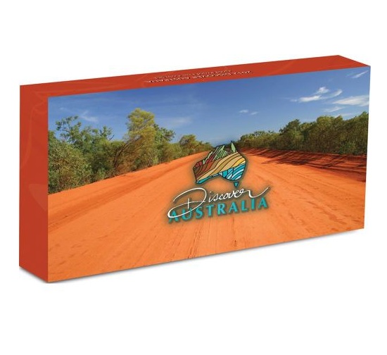 5 x 1/25oz 2012 Discover Australia Proof Gold Coin Set - Perth Mint - Image 3