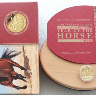 1/10oz Year of the Horse Gold Coin - Perth Mint