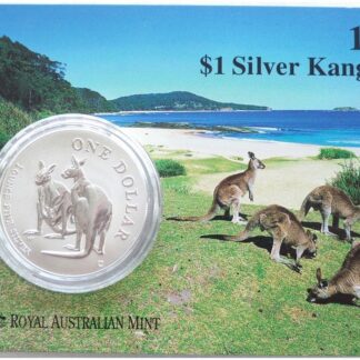 1oz 1999 $1 Kangaroo Silver Coin - Royal Australian Mint