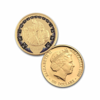 10g Sydney 2000 Olympic Gold Coin Series Preparation - Perth Mint & Royal Australian Mint