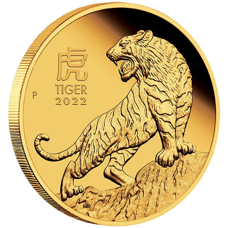 1/4oz Year of the Tiger Gold Coin - Perth Mint