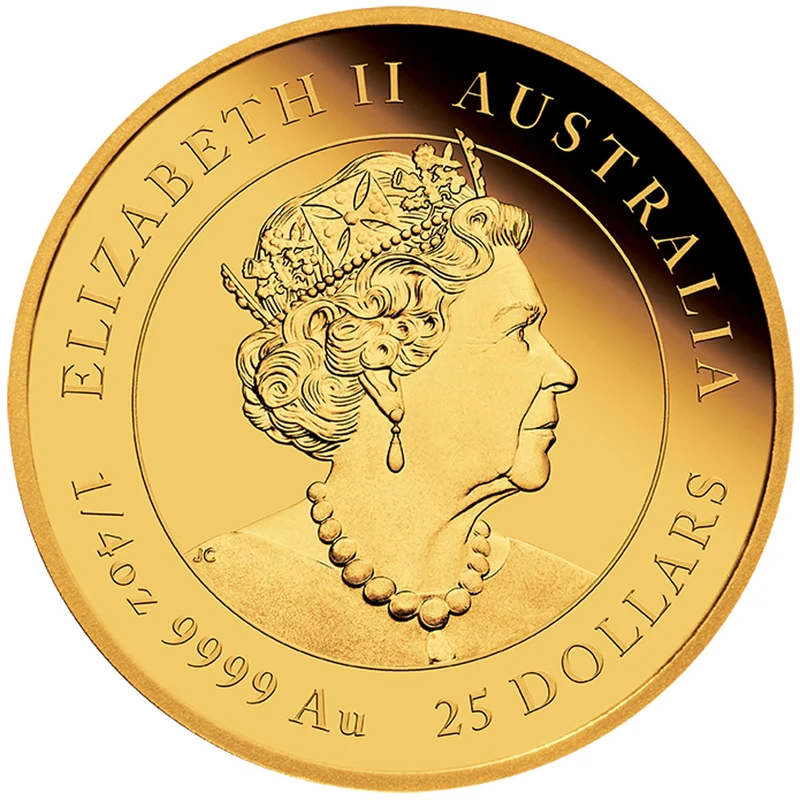 1/4oz Year of the Tiger Gold Coin - Perth Mint - Image 2