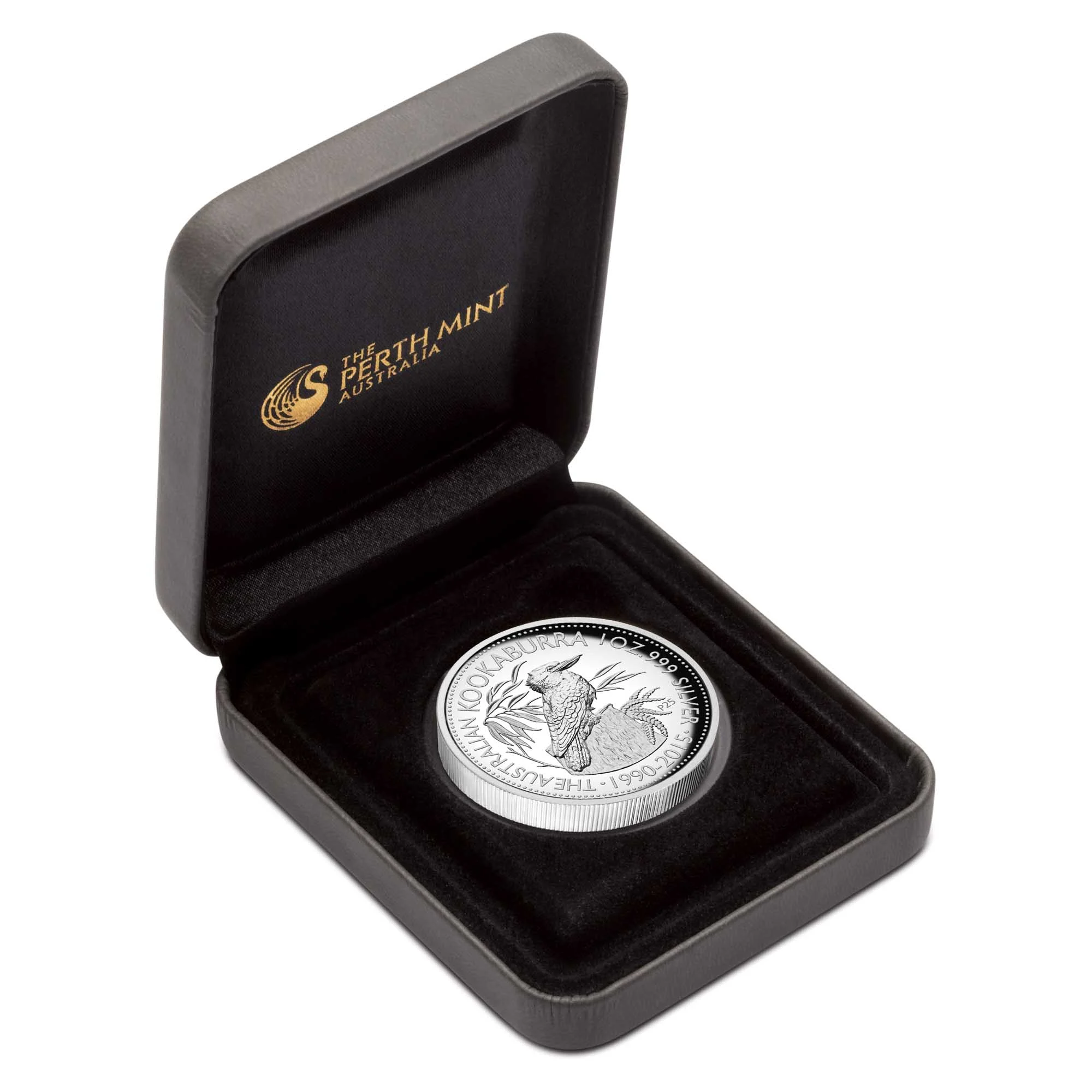 1oz Kookaburra 2015 25th Anniversary Silver Proof Coin - Perth Mint - Image 2