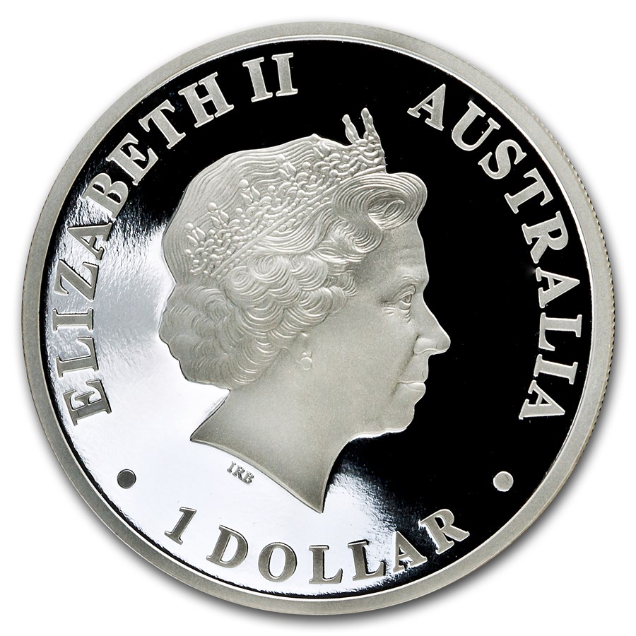 1oz Killer Whale Australian Antarctic Territory 2011 Silver Proof Coin - Perth Mint - Image 3