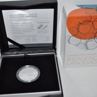 2019 International Year of Indigenous Languages 50c Silver Proof Coin - Royal Australian Mint