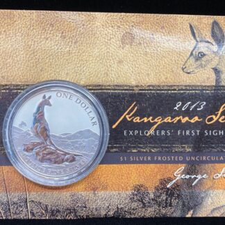 2013 Explorers First Sighting 1oz Silver Coin - Royal Australian Mint