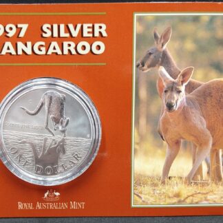 1997 1oz Kangaroo Silver Coin - Royal Australian Mint