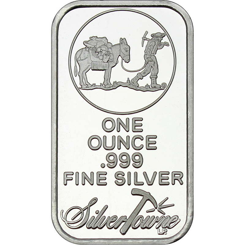 1oz Trademark Silver Minted Tablet - SilverTowne Mint