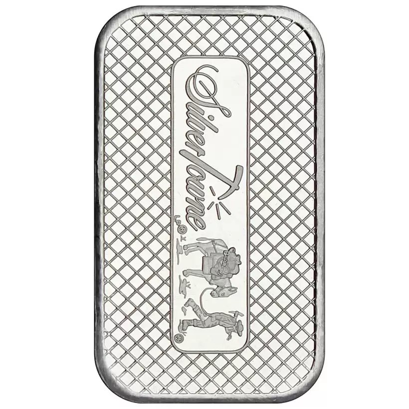 1oz Trademark Silver Minted Tablet - SilverTowne Mint - Image 2