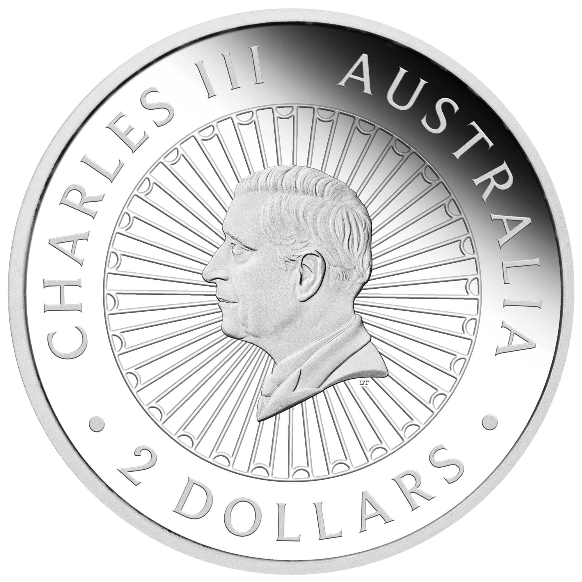2oz 2024 Double Dragon & Pearl Silver Proof Coin - Perth Mint - Image 2