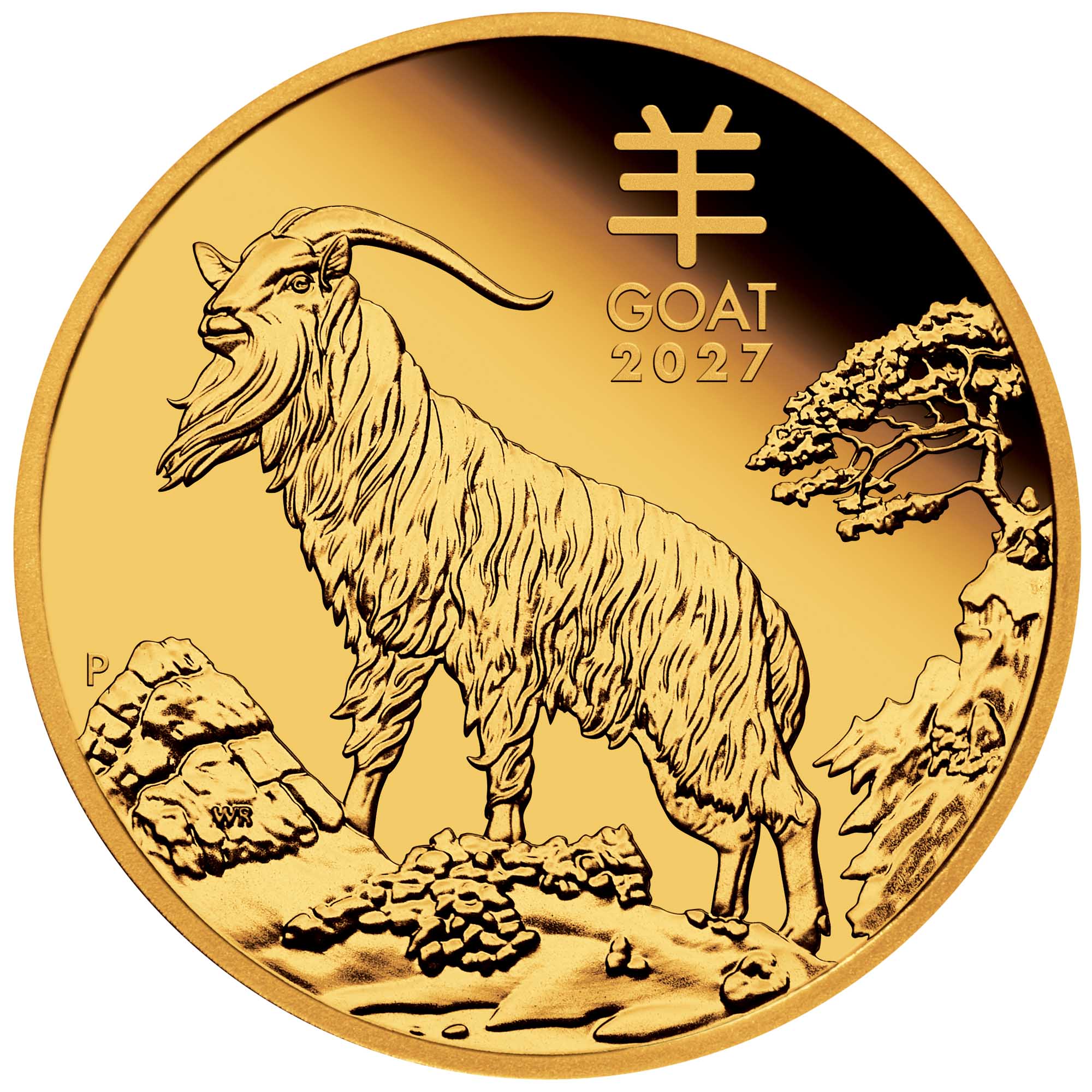 1/20oz Year of the Goat Gold Coin - Perth Mint