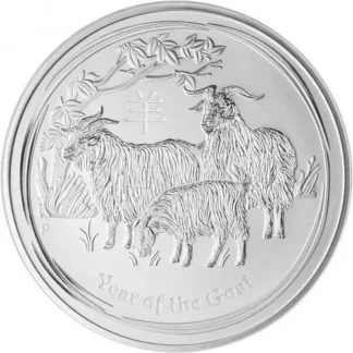 1kg Year of the Goat Silver Coin - Perth Mint