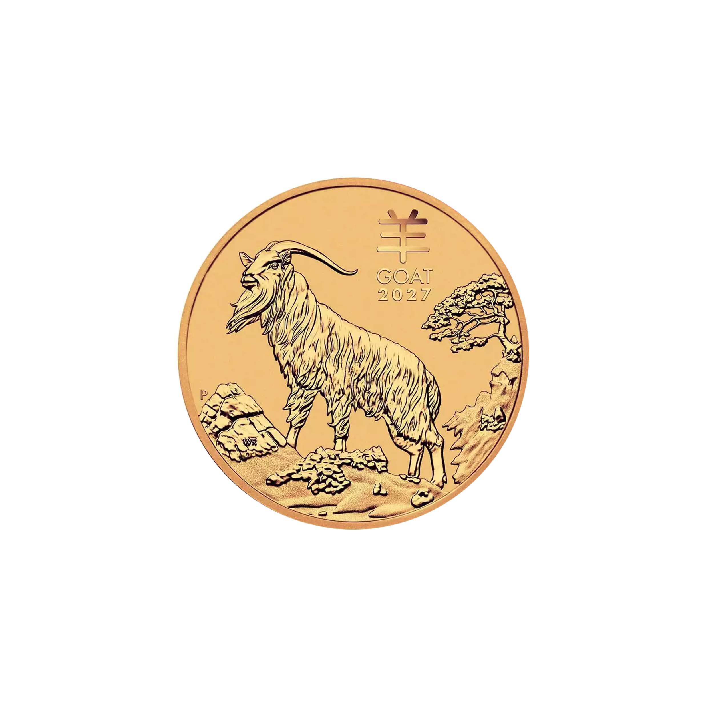 1/2oz Year of the Goat Gold Coin - Perth Mint
