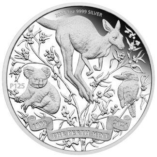 1oz 125th Anniversary Silver Proof Coin 2024 - Perth Mint