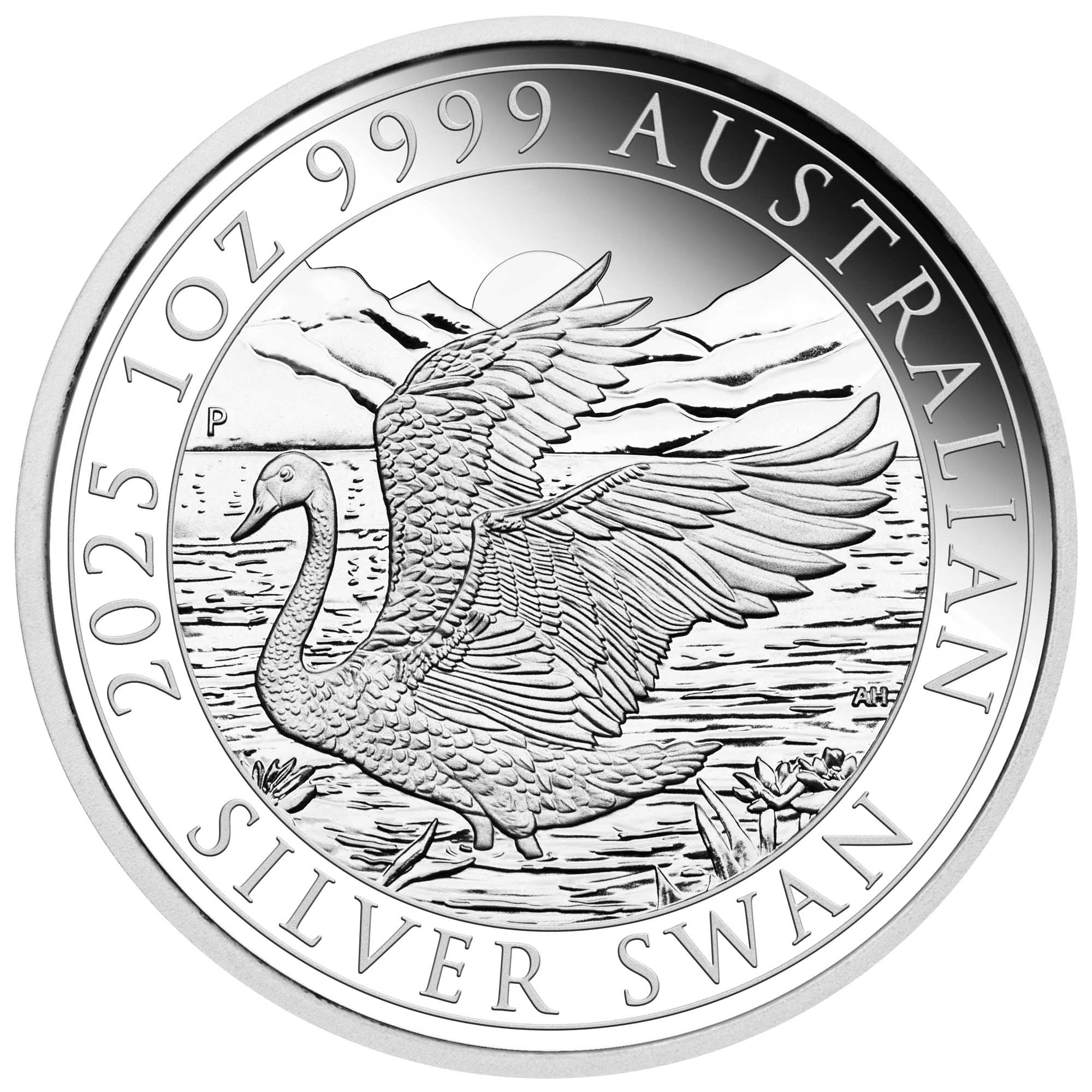 1oz Anda Special Australian Swan Silver Proof Coin - Perth Mint