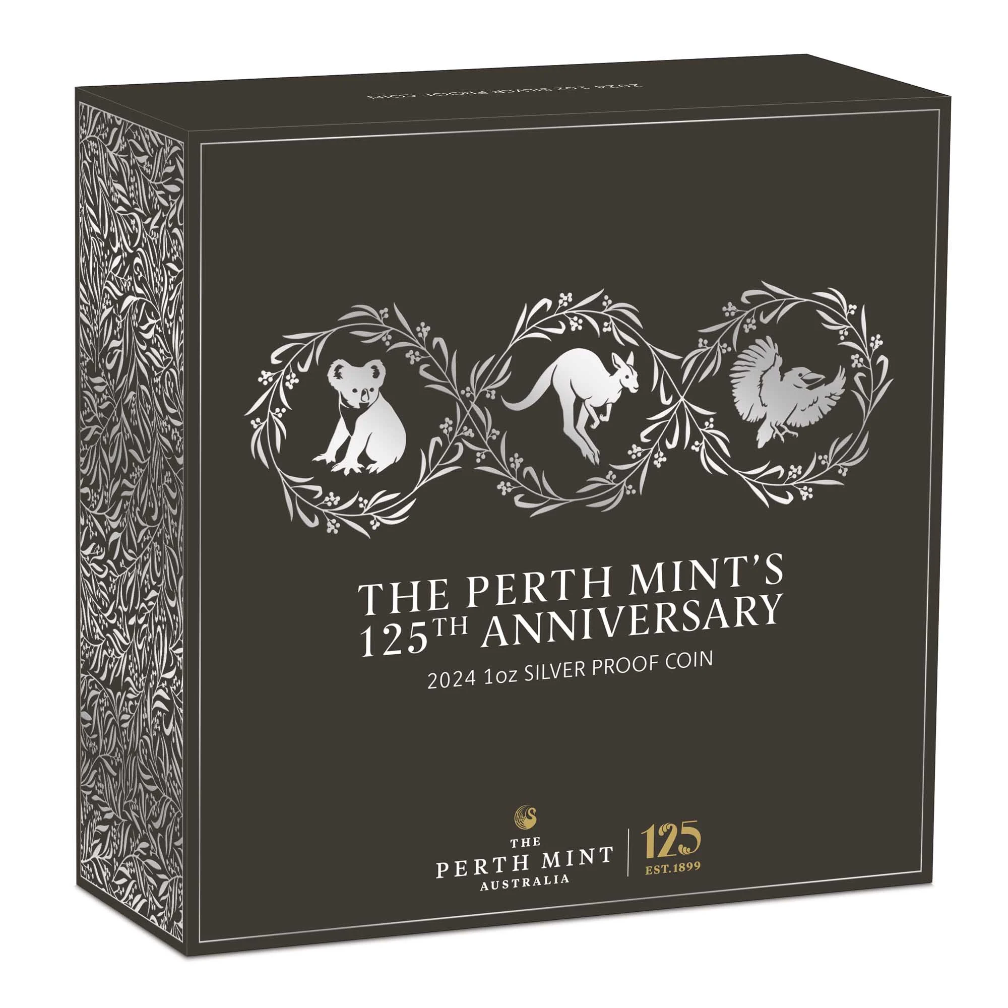 1oz 125th Anniversary Silver Proof Coin 2024 - Perth Mint - Image 3