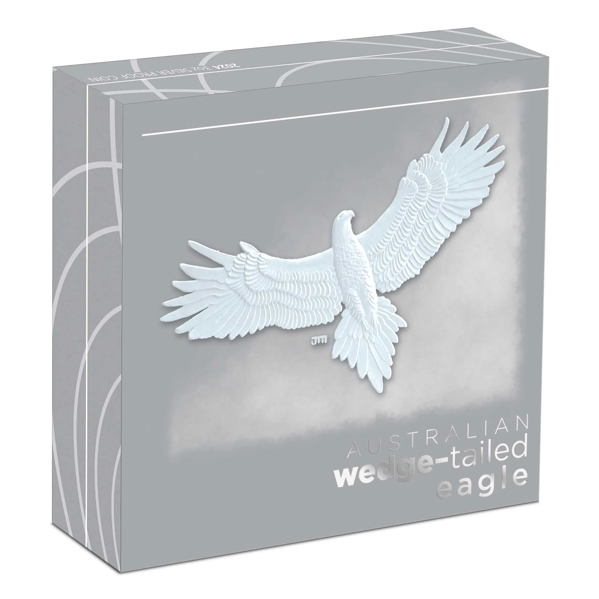 3oz Wedge Tail Eagle Silver Proof Coin 2024 - Perth Mint - Image 3