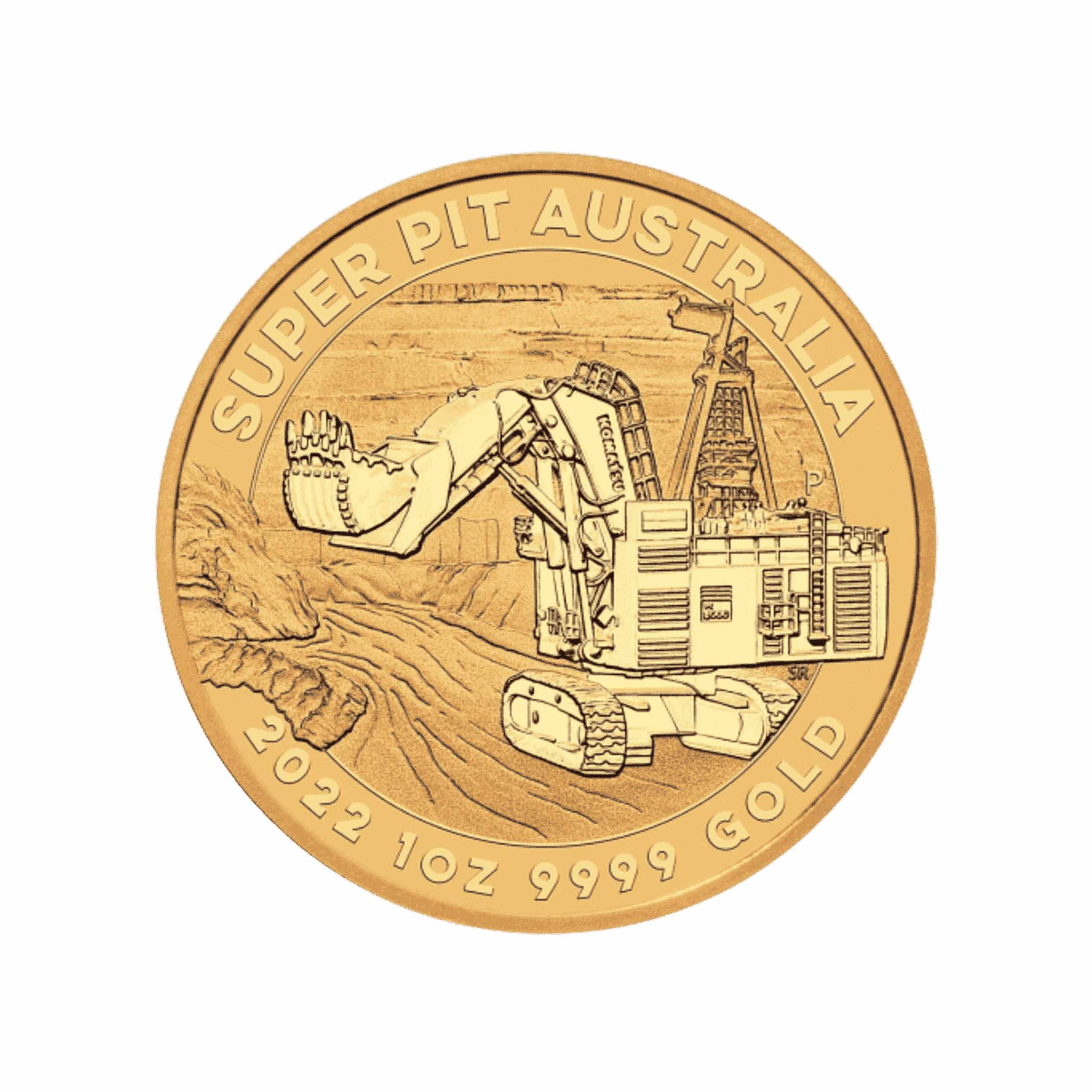 1oz Super Pit Australia Gold Coin - Perth Mint