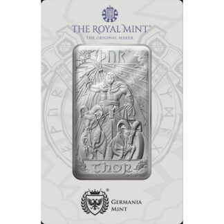 1oz Thor Silver Minted Tablet - Royal Mint and Germania Mint