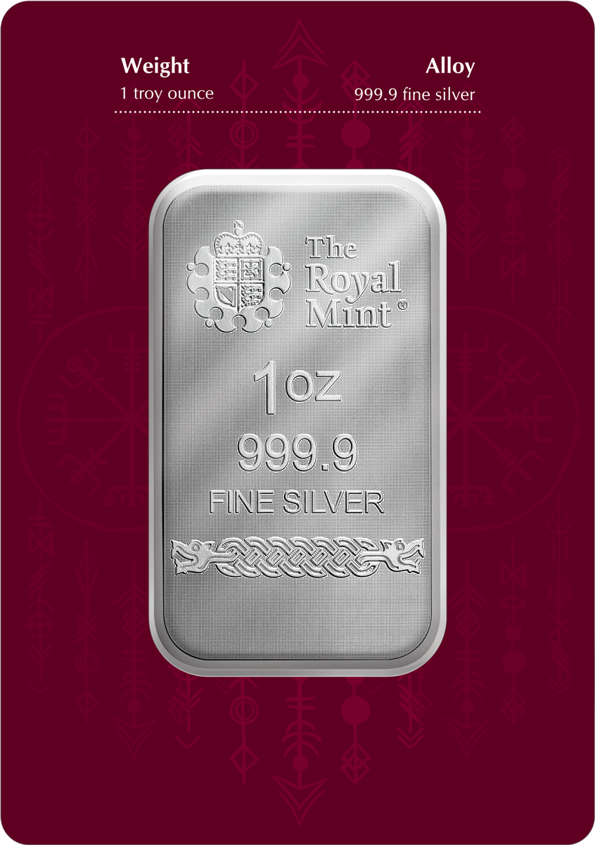 1oz Thor Silver Minted Tablet - Royal Mint and Germania Mint - Image 3