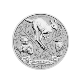1oz 125th Anniversary Silver Proof Coin 2024 - Perth Mint