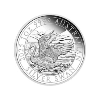 1oz Anda Special Australian Swan Silver Proof Coin - Perth Mint